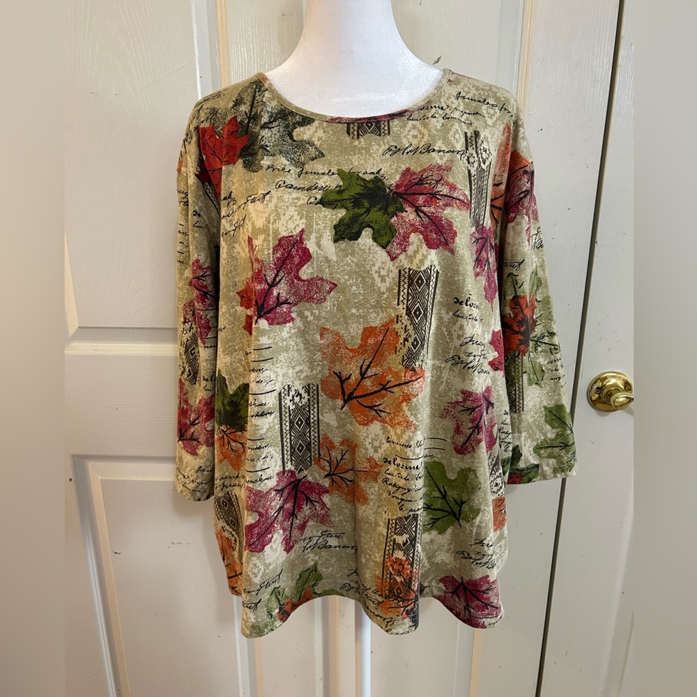 Shenanigans fall colors tee, 3X